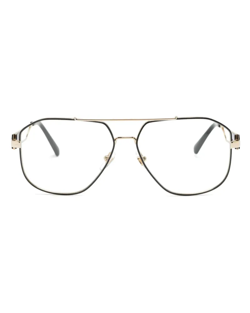 Versace Medusa Head Pilotenbrille - Schwarz Schwarz