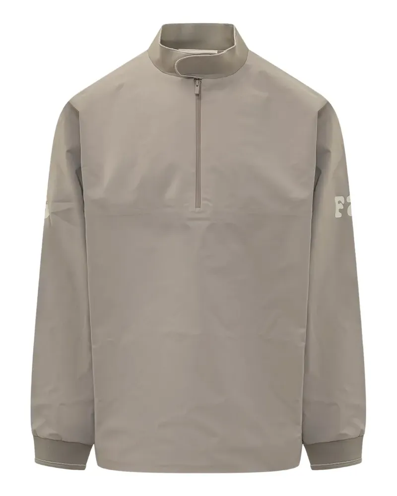 Fear of God half-zip track jacket - Nude Nude