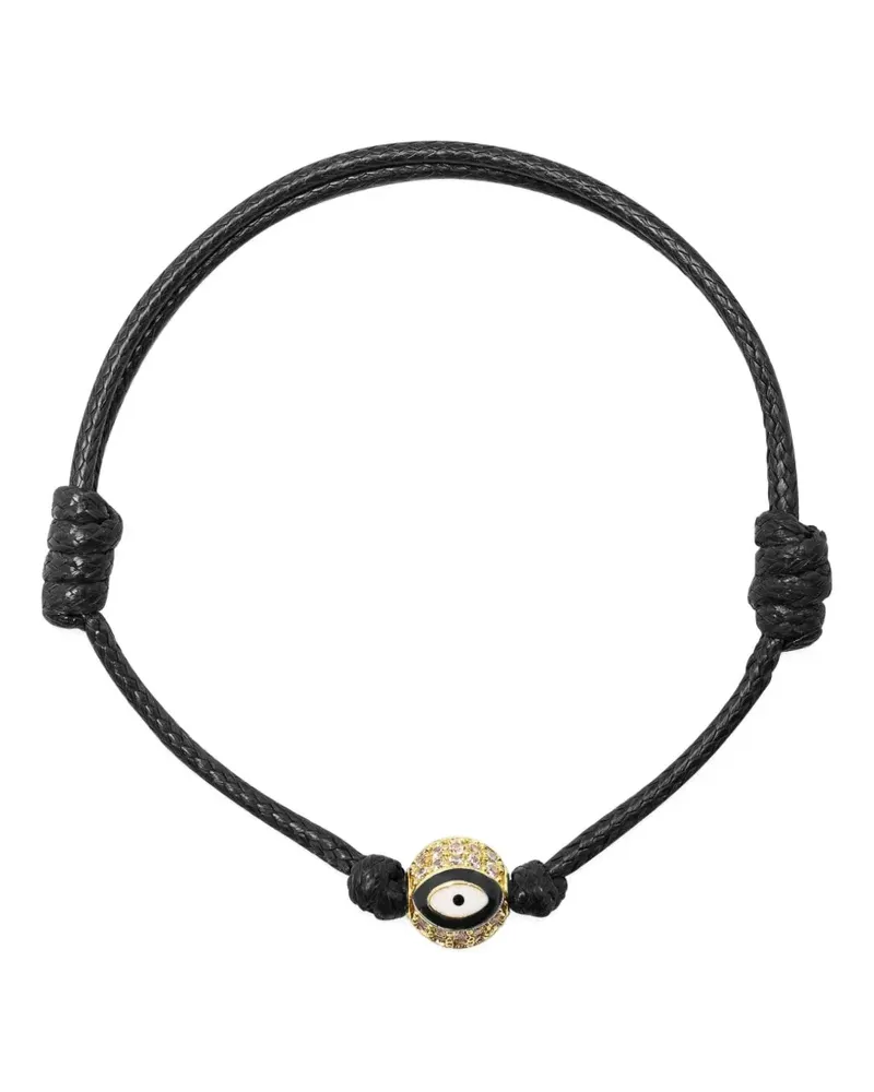 Nialaya Evil Eye string bracelet - Gold Gold