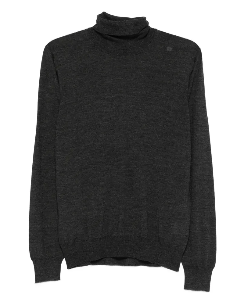 BARBA Pullover mit Rollkragen - Grau Grau