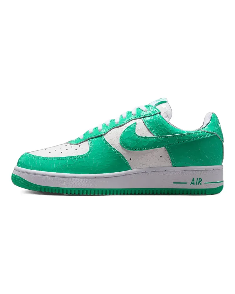Nike Air Force 1 Sneakers mit Riss-Effekt - Grün Grün