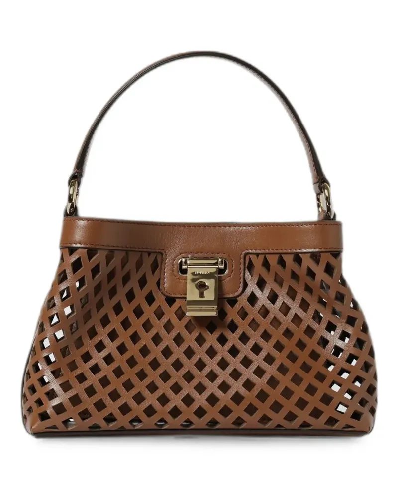 Bally Liv perforated shoulder bag - Braun Braun