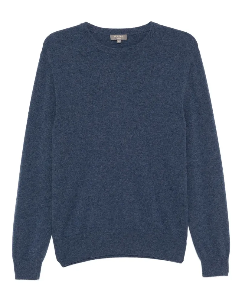 N.Peal Oxford Pullover - Blau Blau