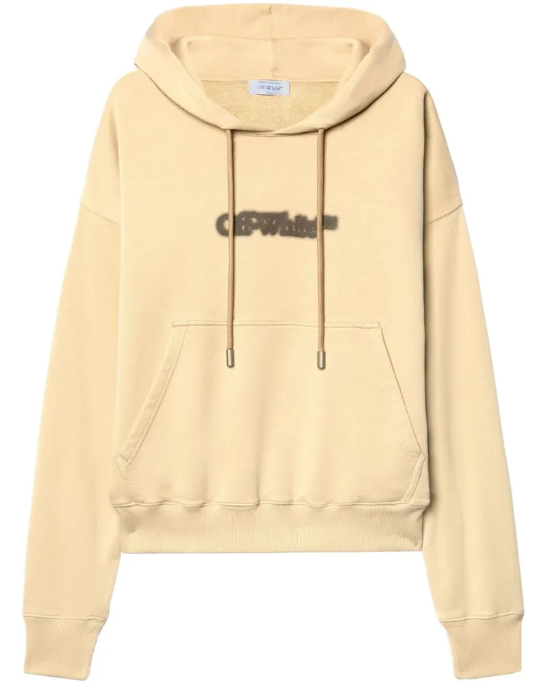OFF-WHITE Spray Arrow Skate Hoodie - Nude Nude