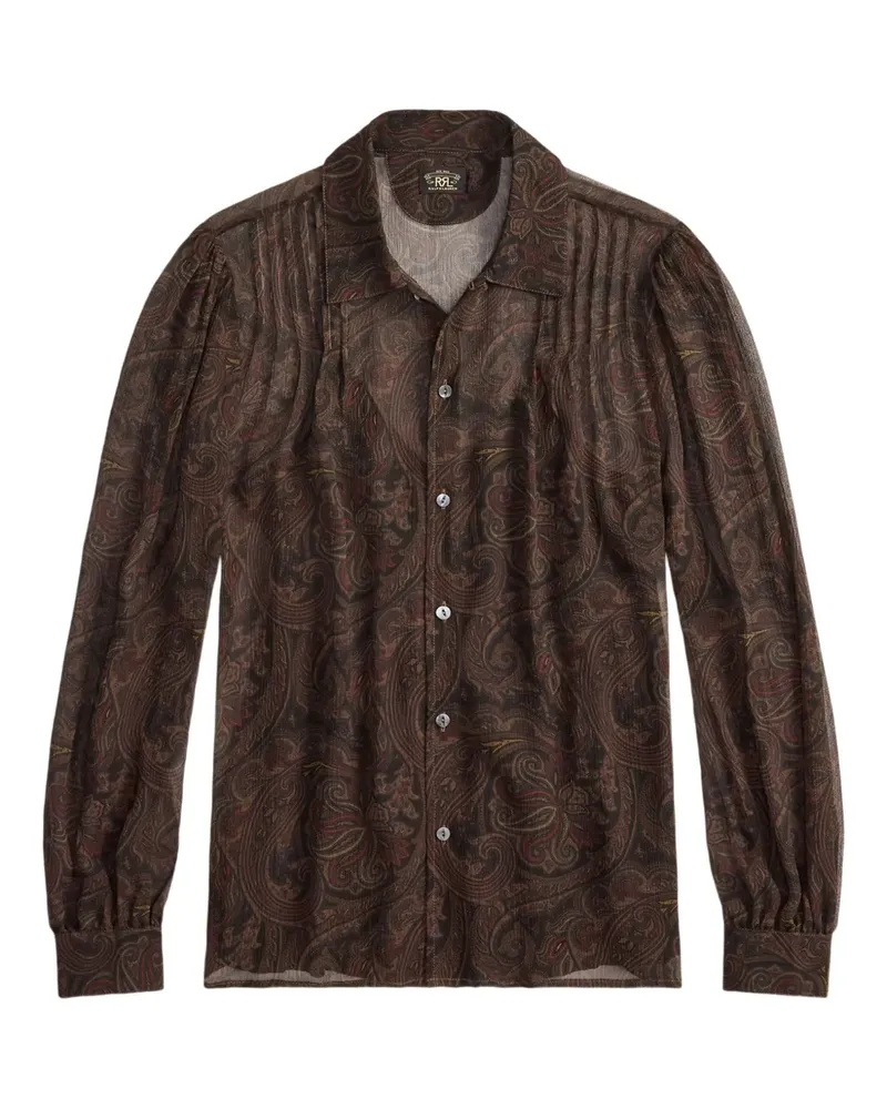 Ralph Lauren Hemd mit Paisleymuster - Braun Braun