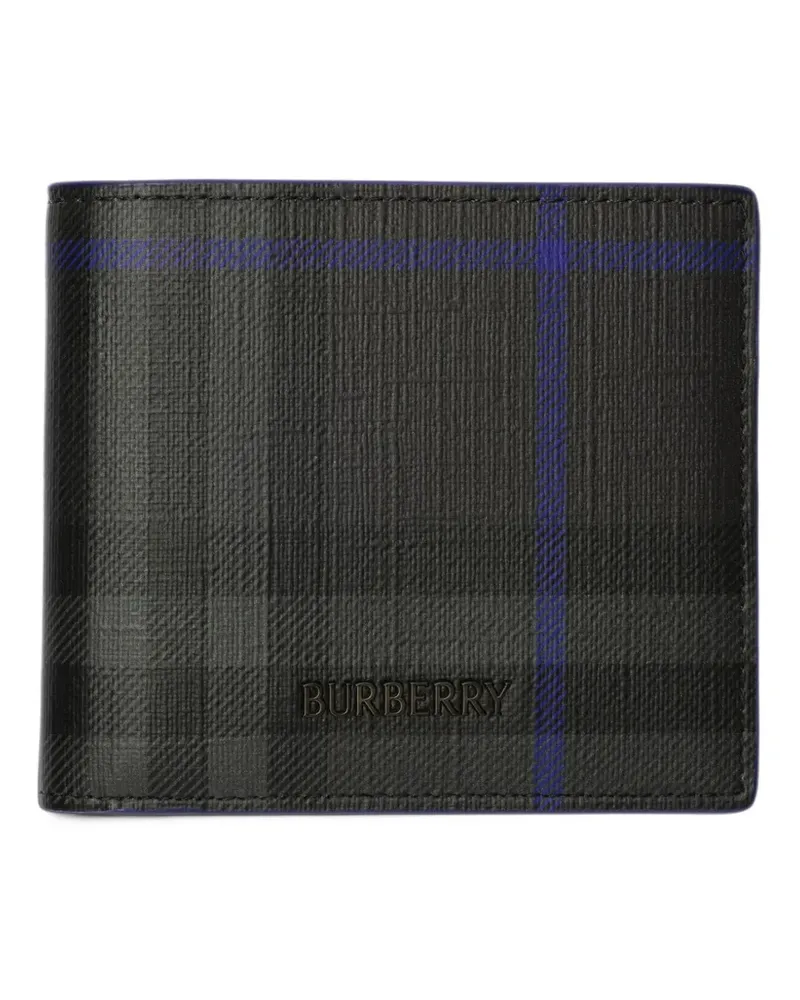 Burberry City Check bifold wallet - Schwarz Schwarz