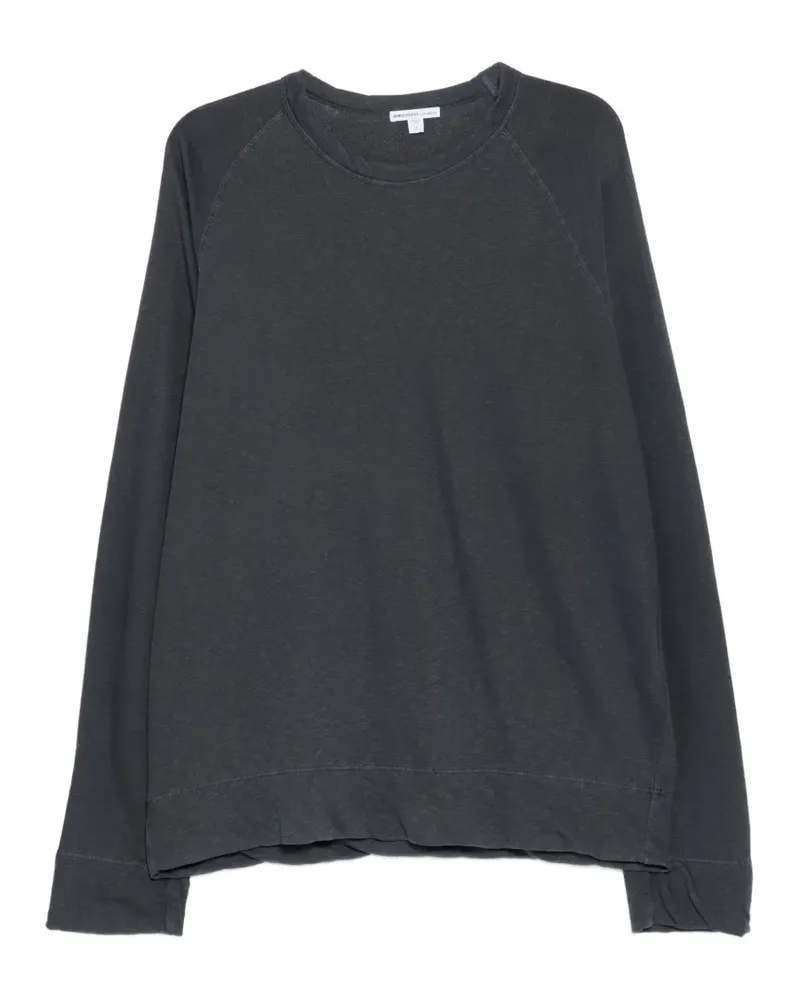 James Perse Vintage Frecnch Terry Sweatshirt - Grau Grau