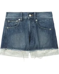 A.P.C. Jeans-Shorts im Layering-Look Blau