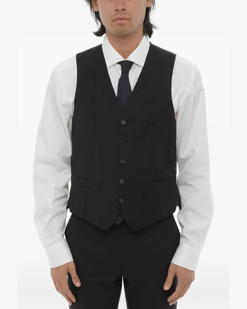 Corneliani single-breasted waistcoat - Blau Blau