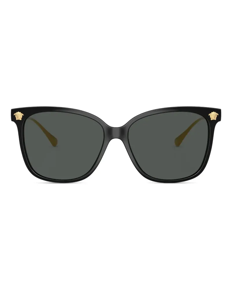 Versace medusa square-frame sunglasses - Schwarz Schwarz