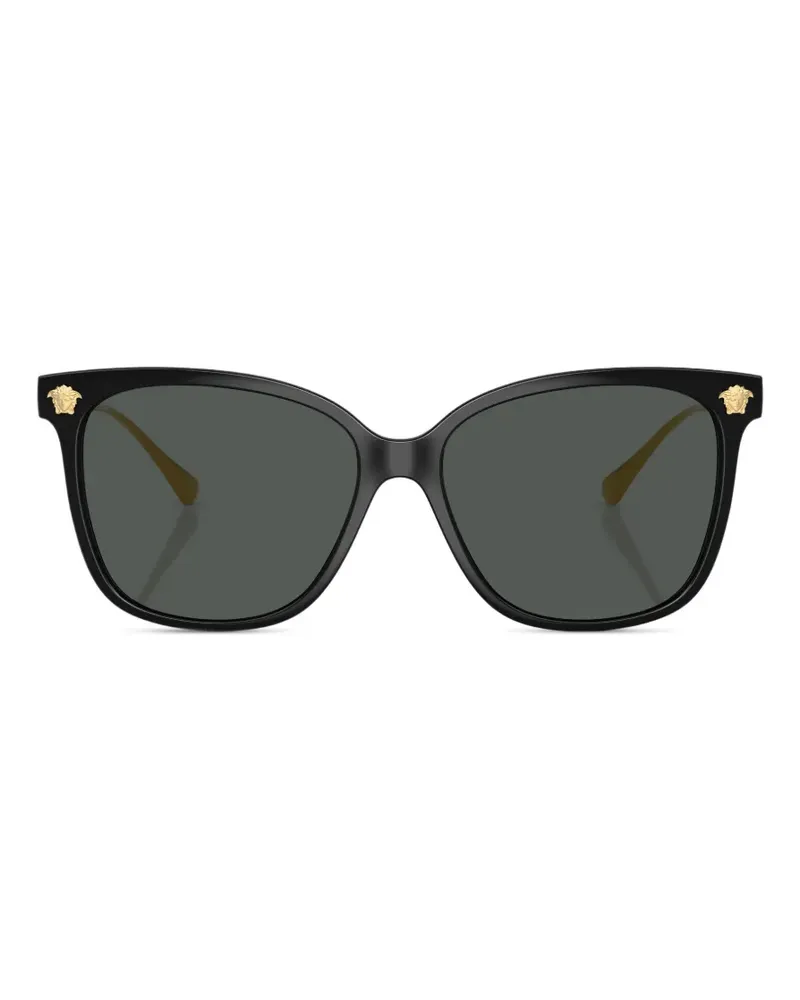 Versace medusa square-frame sunglasses - Schwarz Schwarz