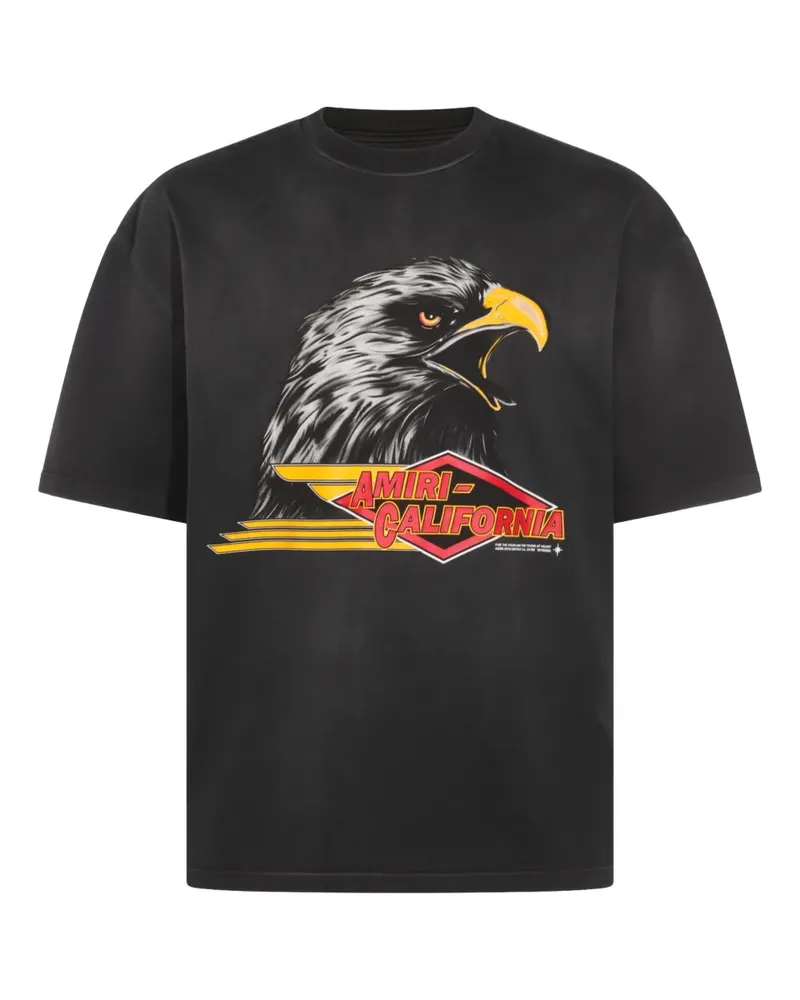 Amiri T-Shirt mit grafischem Print - Schwarz Schwarz