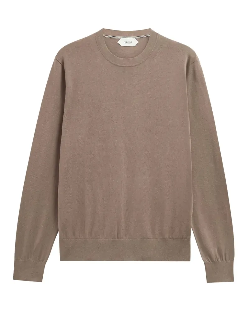 Pringle of Scotland Pullover mit Rundhalsausschnitt - Braun Braun