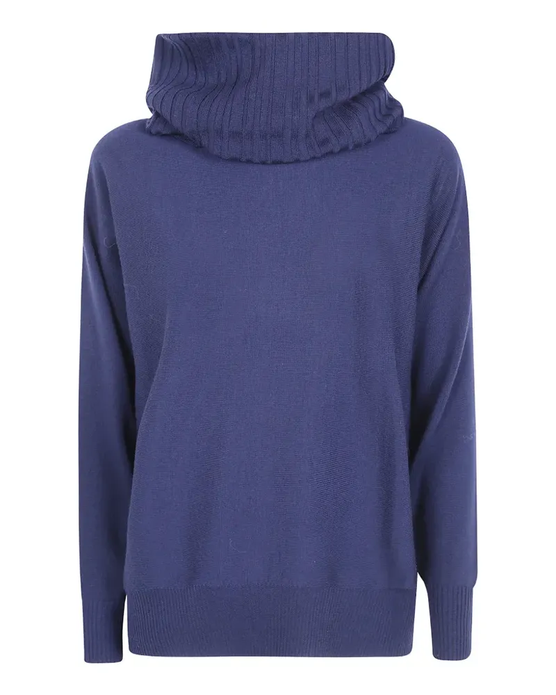 D.EXTERIOR Pullover mit Rollkragen - Blau Blau