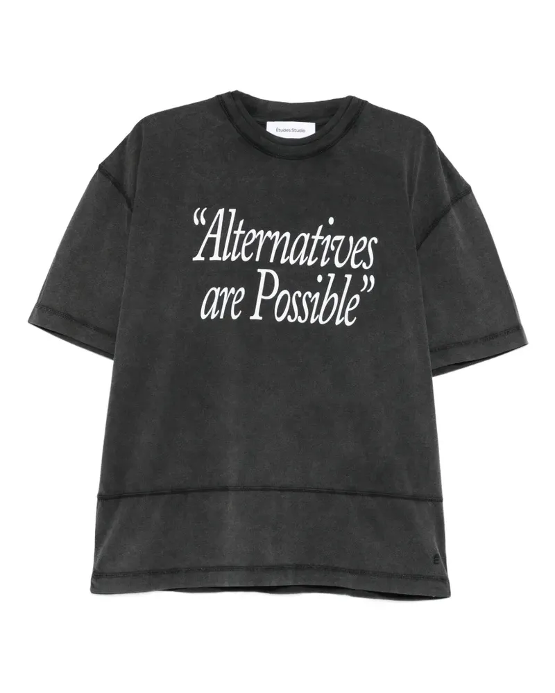 Études Studio Relax T-Shirt - Grau Grau