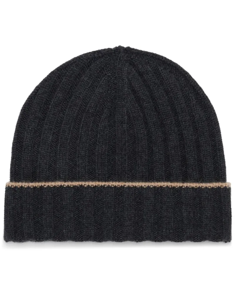 Brunello Cucinelli Mütze aus Kaschmir - Grau Grau