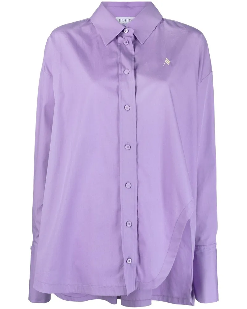 ATTICO Asymmetrisches Diana Hemd - Violett Violett