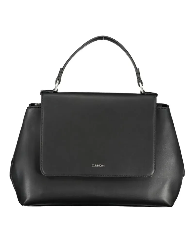 Calvin Klein Kaylee flap-closure tote bag - Schwarz Schwarz