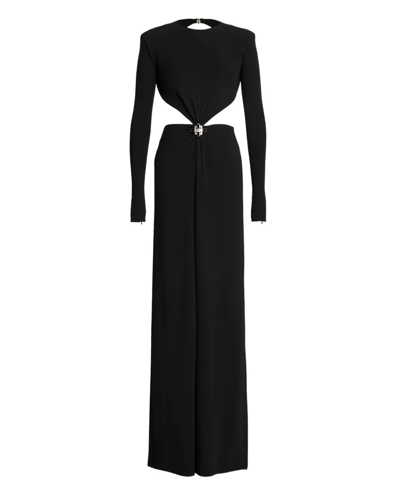 Ralph Lauren cutout-detail embellished jumpsuit - Schwarz Schwarz