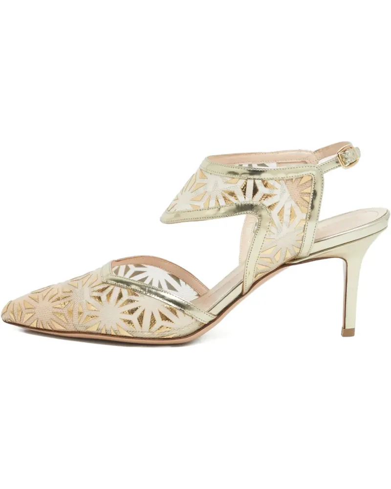 Nicholas Kirkwood Leda slingback pumps - Nude Nude