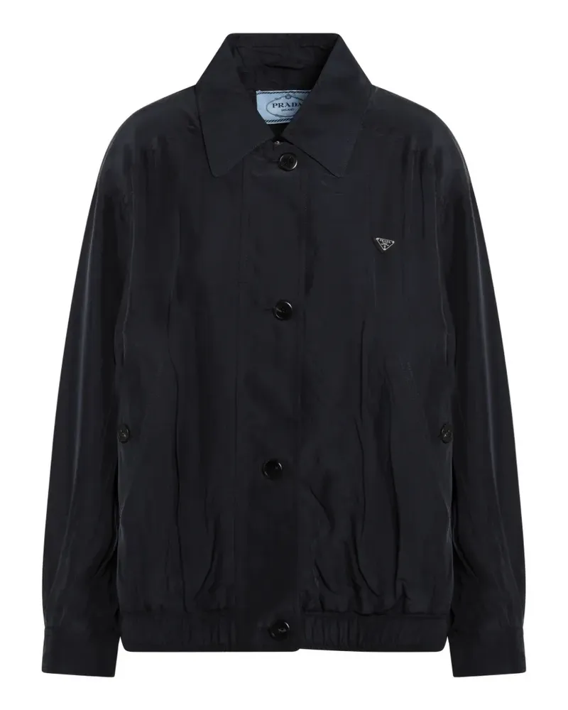 Prada silk jacket - Blau Blau