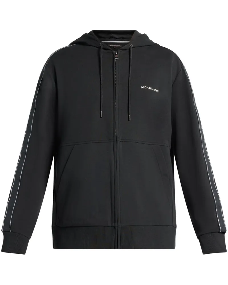 Michael Kors Hoodie mit Logo-Print - Schwarz Schwarz