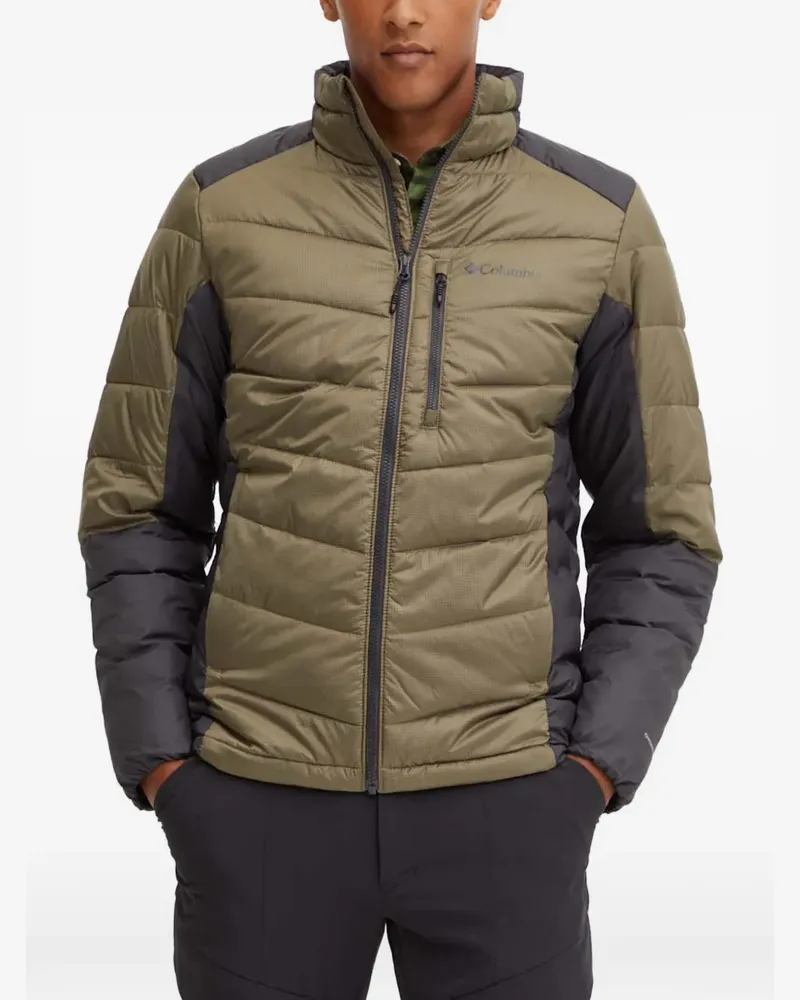 Columbia Sportswear Company Wattierte Sportjacke mit Reißverschluss - Grün Grün