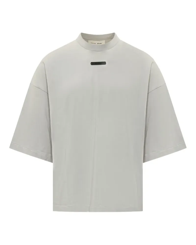 Fear of God Kastiger Merch T-Shirt - Blau Blau