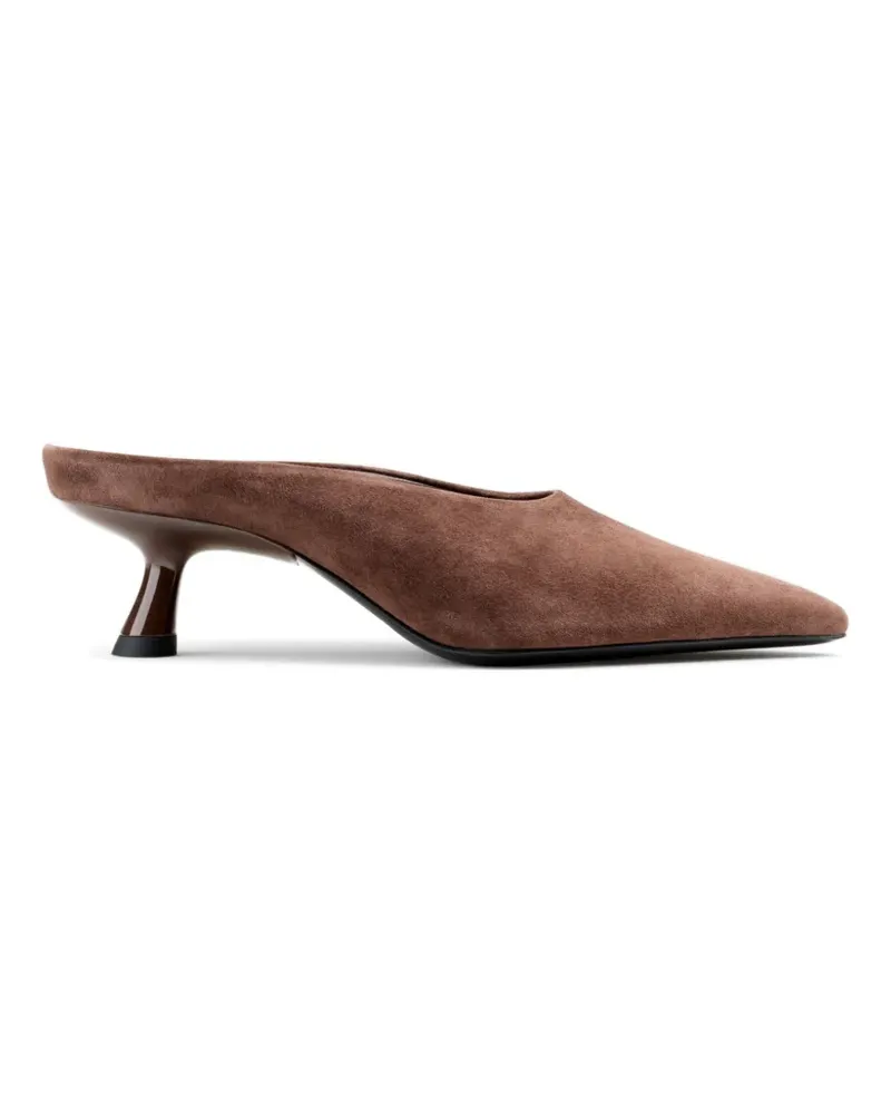 Simon Miller Gala Mules mit spitzer Kappe - Braun Braun
