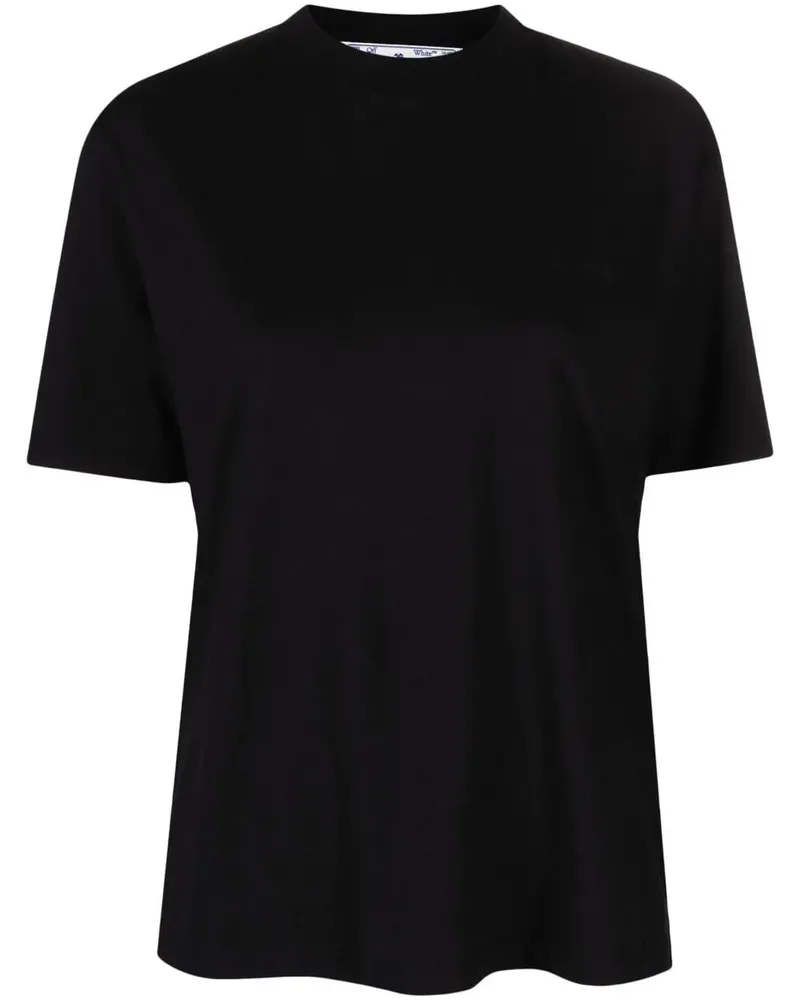 OFF-WHITE T-Shirt mit Diag-Print - Schwarz Schwarz