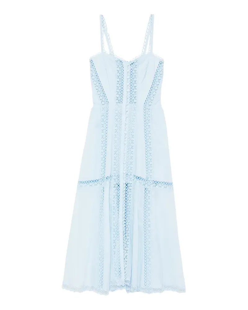 Charo Ruiz lace trim dress - Blau Blau