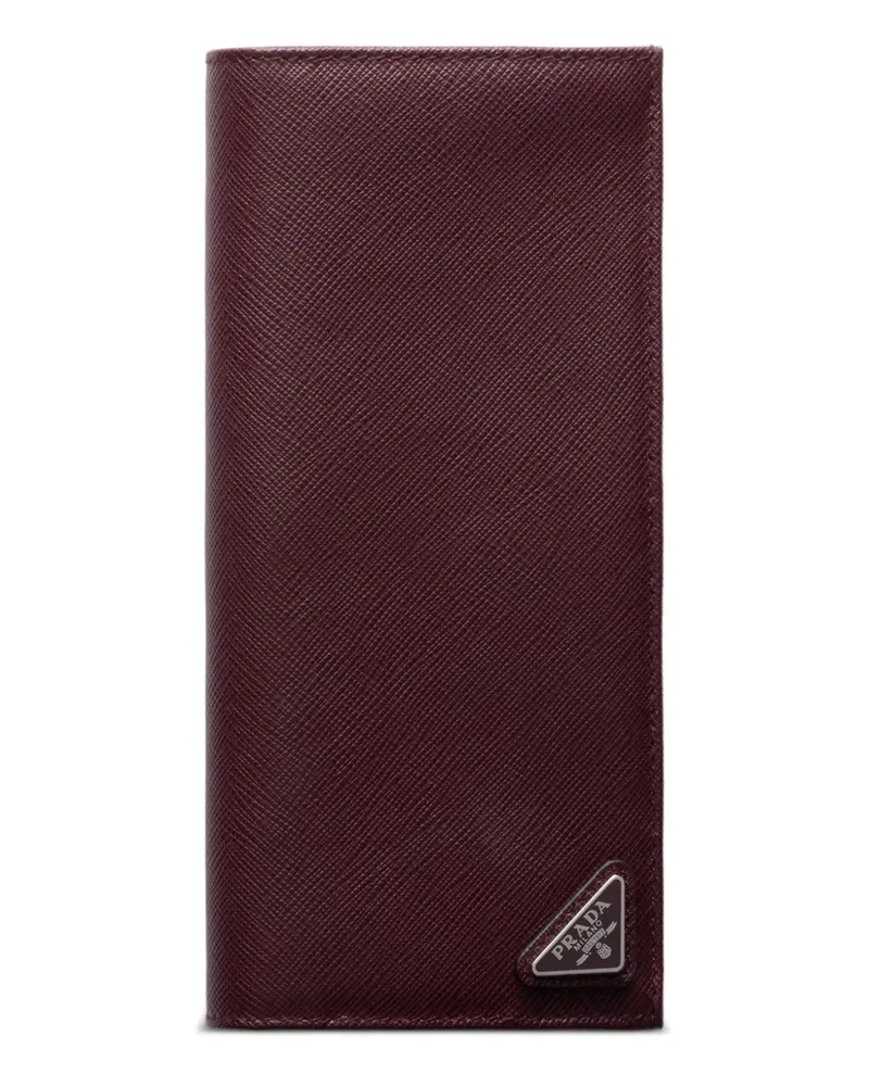 Prada Portemonnaie mit Logo - Rot Rot