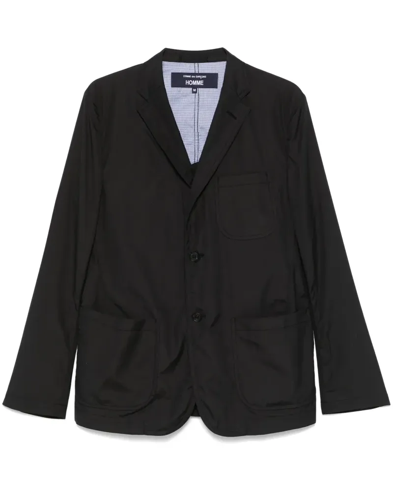 Comme des Garçons Klassisches Sakko - Schwarz Schwarz