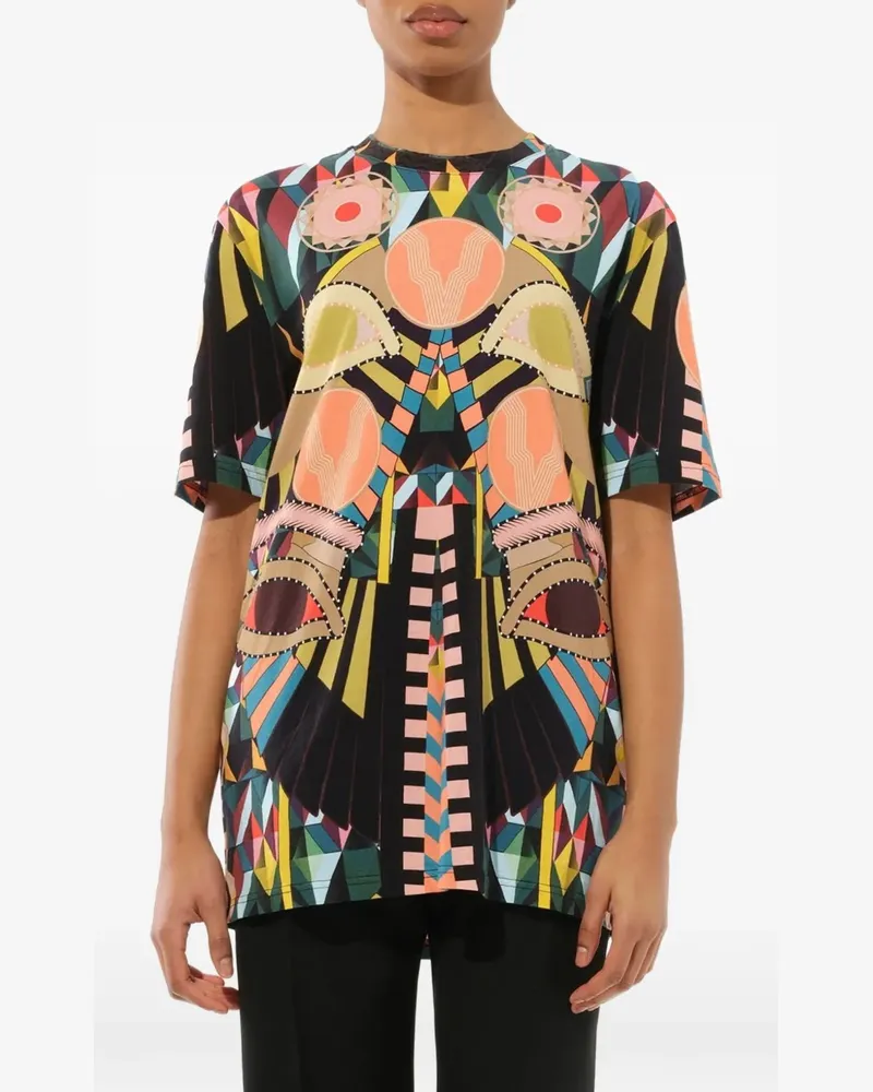 Givenchy Crazy Cleopatra' T-Shirt - Schwarz Schwarz