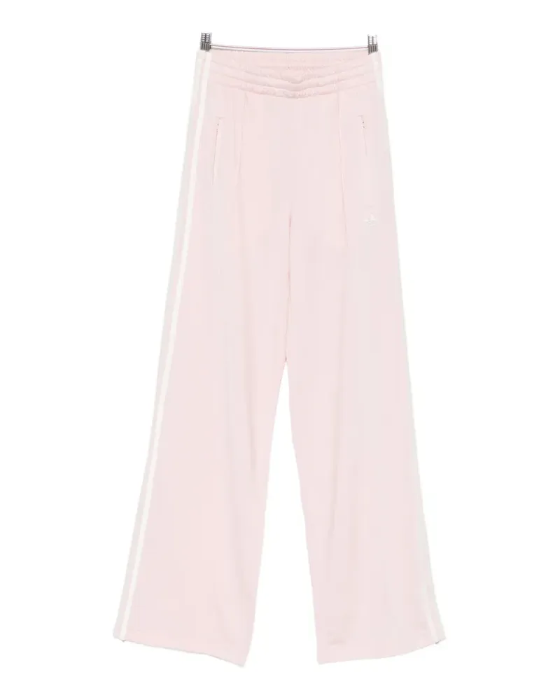 adidas logo-embroidered track pants - Rosa Rosa