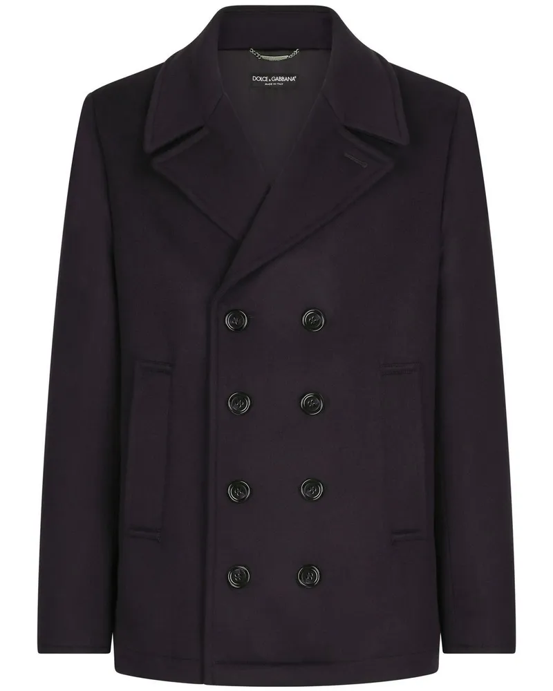 Dolce & Gabbana Cabanjacke aus Kaschmir - Blau Blau