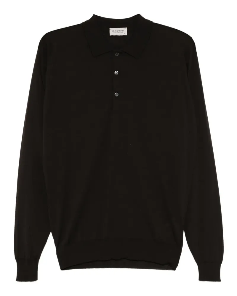 John Smedley Dorset Poloshirt - Braun Braun