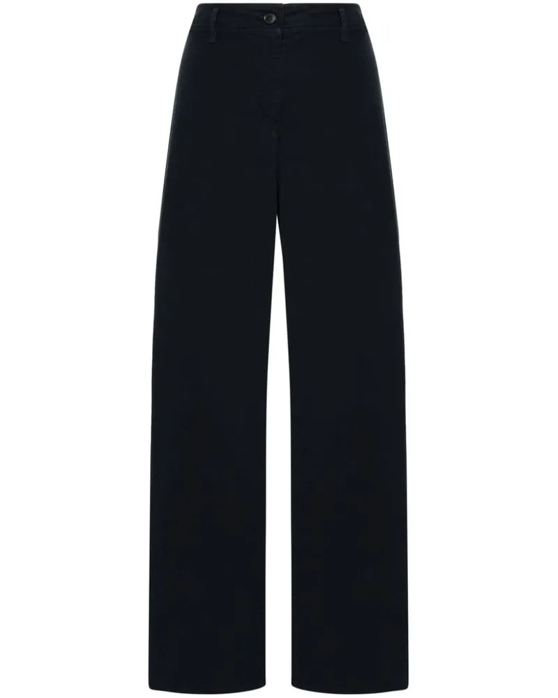 Nili Lotan Megan Hose mit weitem Bein - Blau Blau