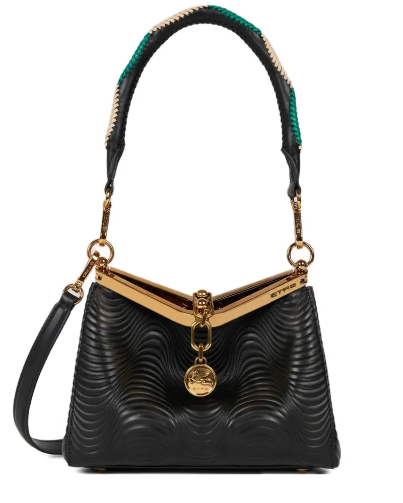 Etro Kleine Vela Schultertasche - Schwarz Schwarz