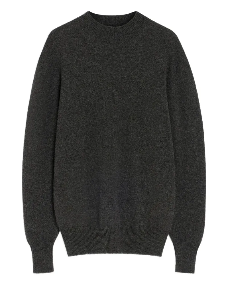 Christophe Lemaire Pullover mit Stehkragen - Grau Grau