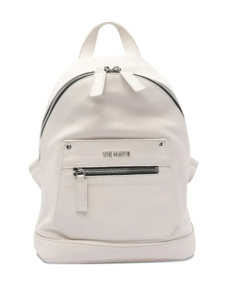 Vic Matié Rucksack mit Reißverschluss - Nude Nude