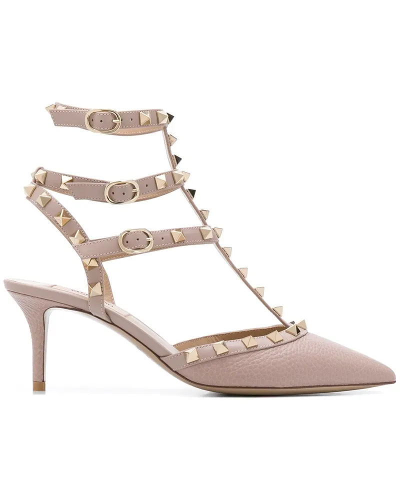 Valentino Garavani Rockstud' Pumps miit spitzer Kappe, 70mm - Rosa Rosa