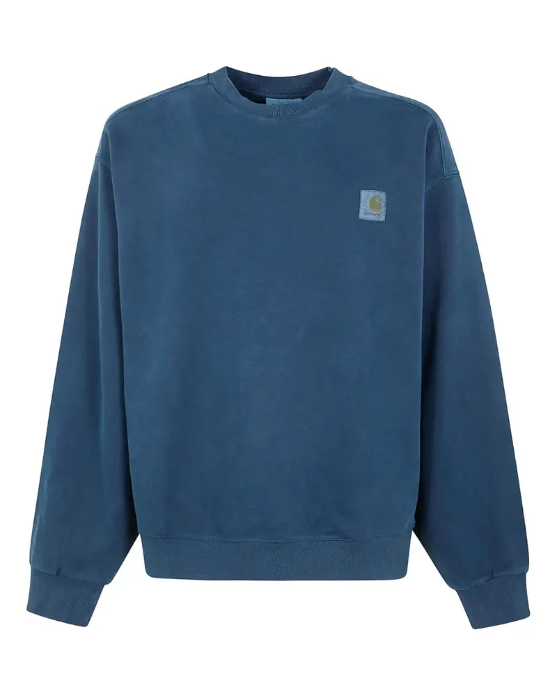 Carhartt WIP Vista logo-patch sweatshirt - Blau Blau