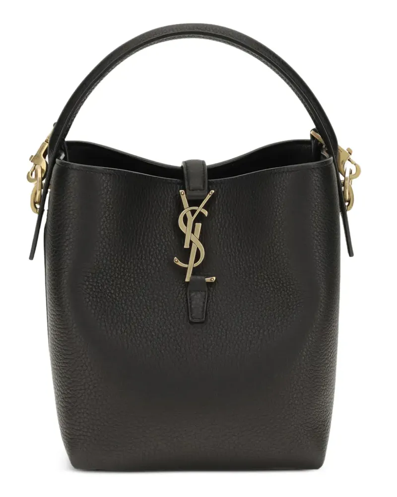 Saint Laurent Le 37 leather bucket bag - Schwarz Schwarz