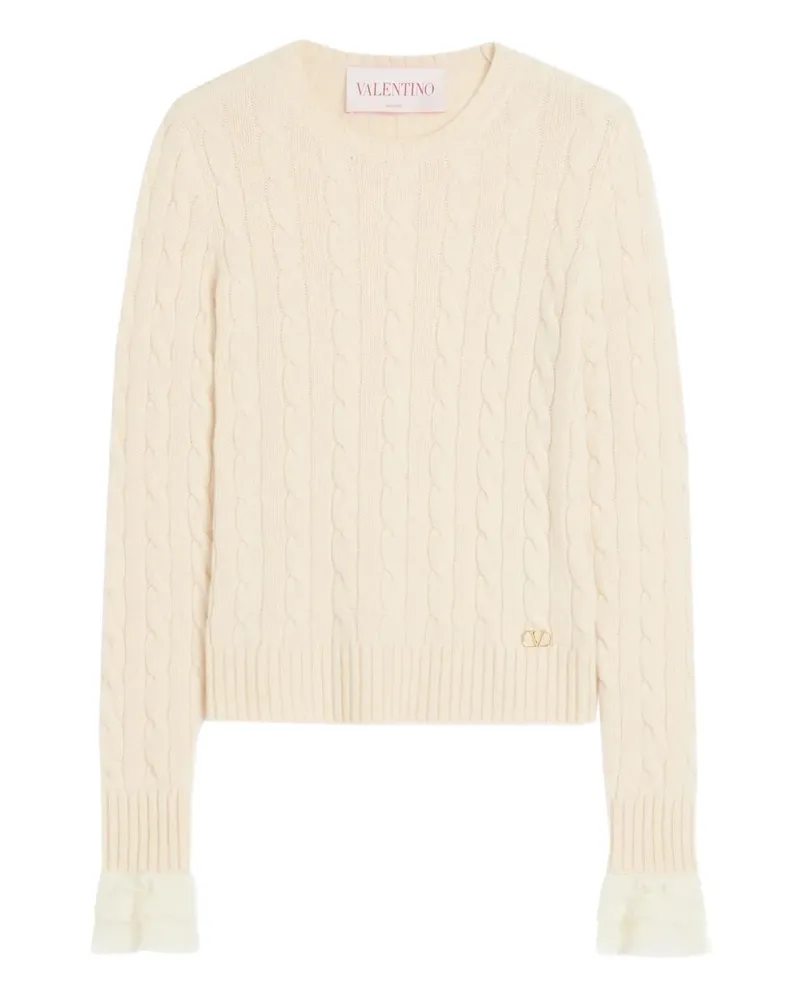 Valentino Garavani Pullover aus Kaschmir - Nude Nude