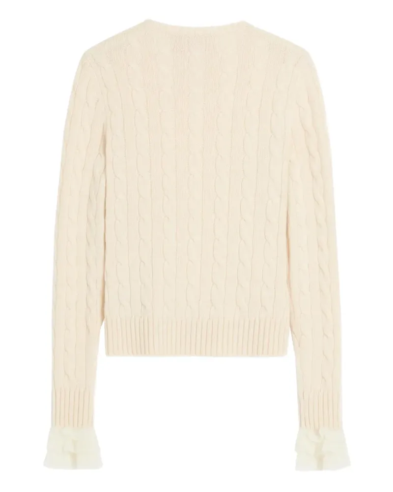 Valentino Garavani Pullover aus Kaschmir - Nude Nude