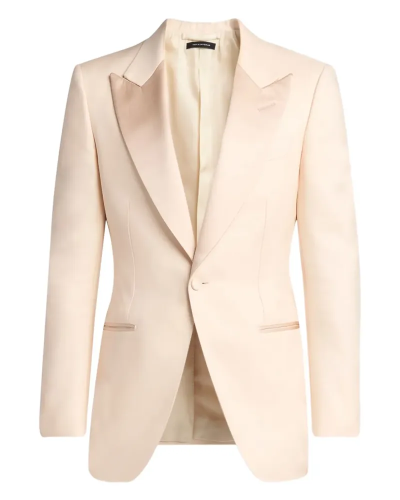 Tom Ford Anzug mit Satinrevers - Rosa Rosa