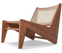 Kangaroo Sessel aus Holz - Braun