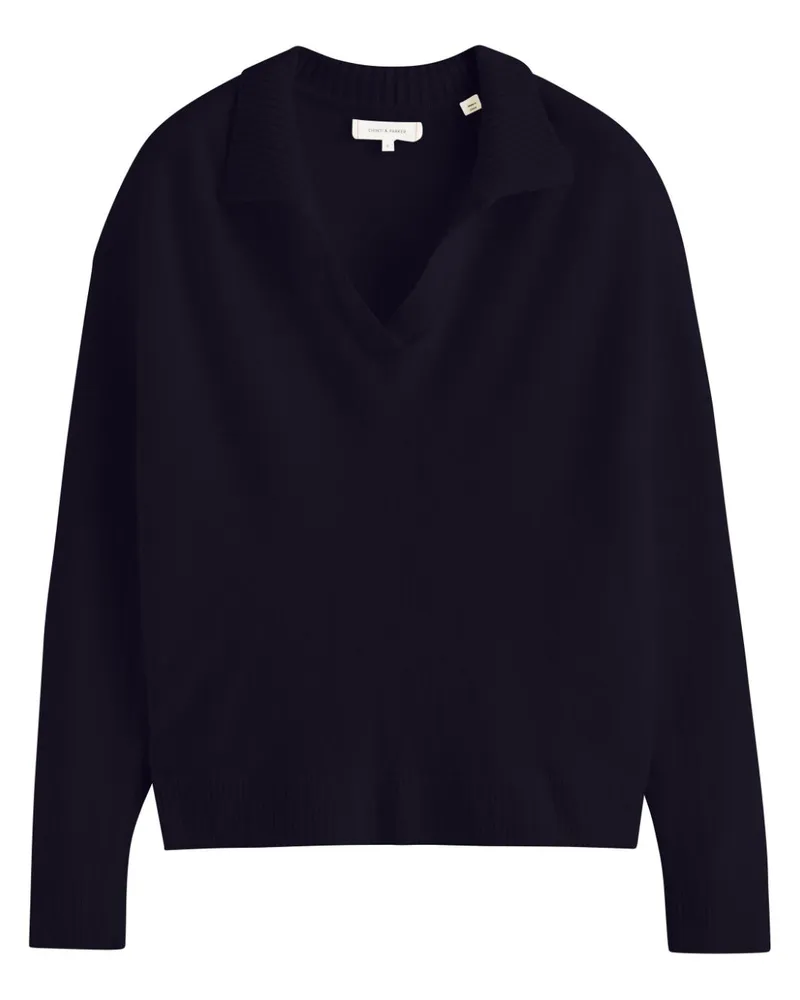 Chinti & Parker Gestrickter Pullover - Blau Blau