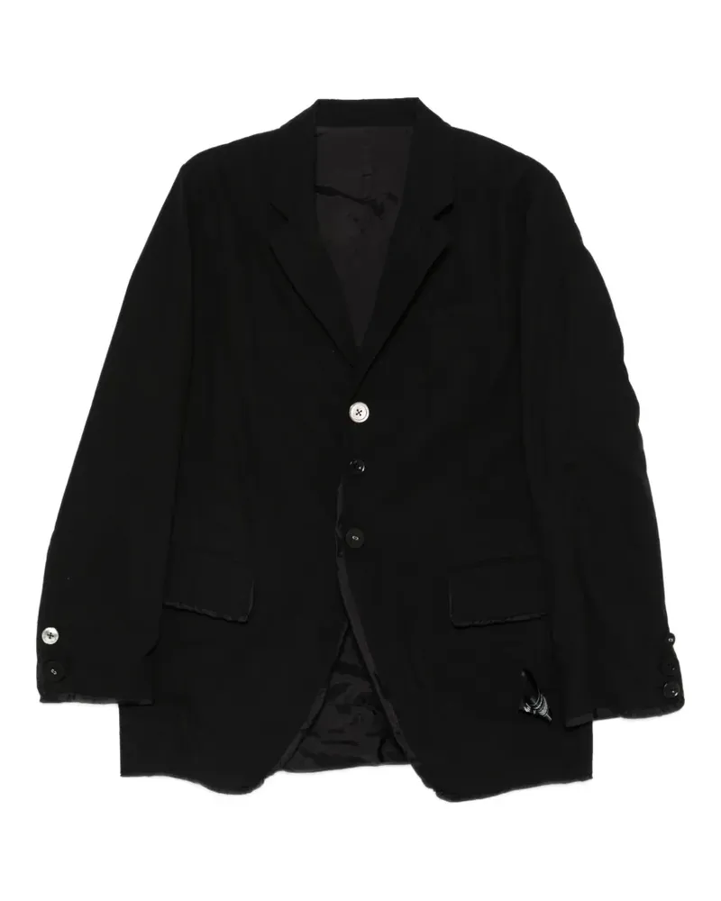 Undercover chest-pocket blazer - Schwarz Schwarz